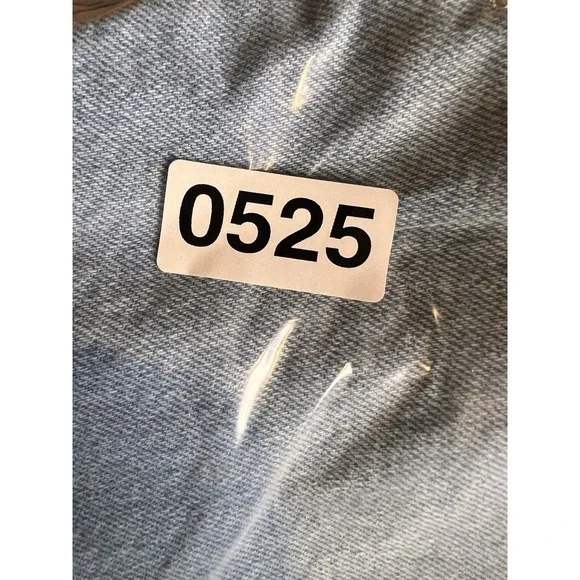 American Eagle Super High-Rise Straight Jeans Womens Size 8 Extra Long Blue - Picture 9 of 9